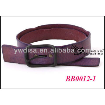 Purple Gents Ceintures en cuir véritable en gros avec taille 4.05 * 99.5cm BB0012-1